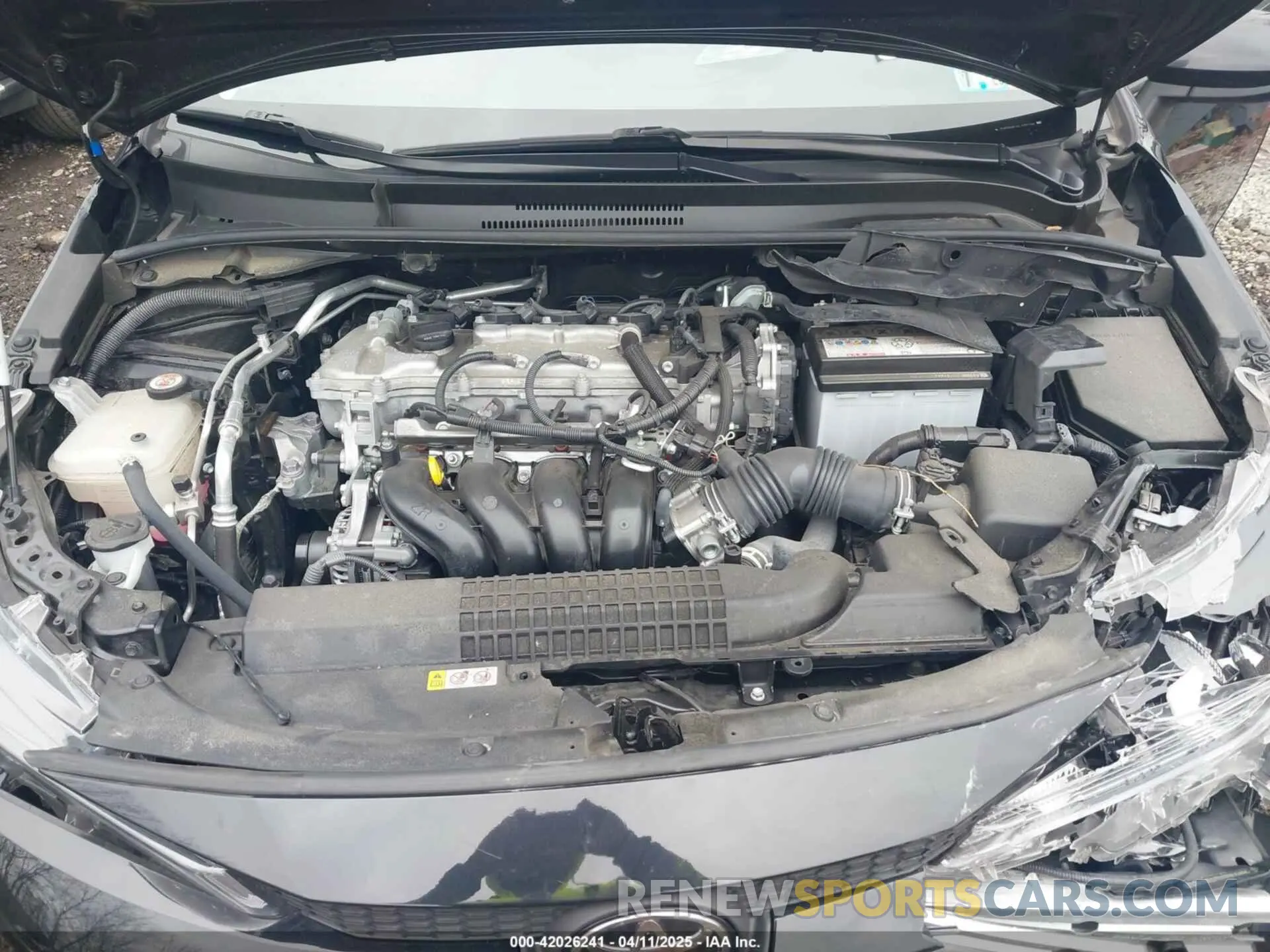 10 fotografías del automóvil dañado JTDEPMAE6NJ220196 TOYOTA COROLLA 2022