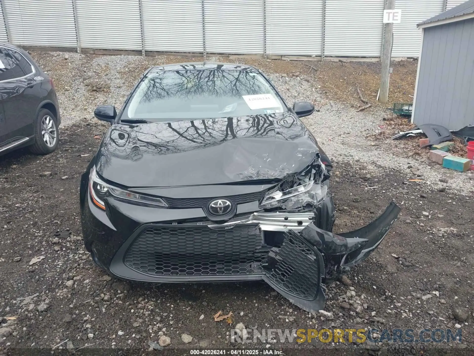 12 fotografías del automóvil dañado JTDEPMAE6NJ220196 TOYOTA COROLLA 2022