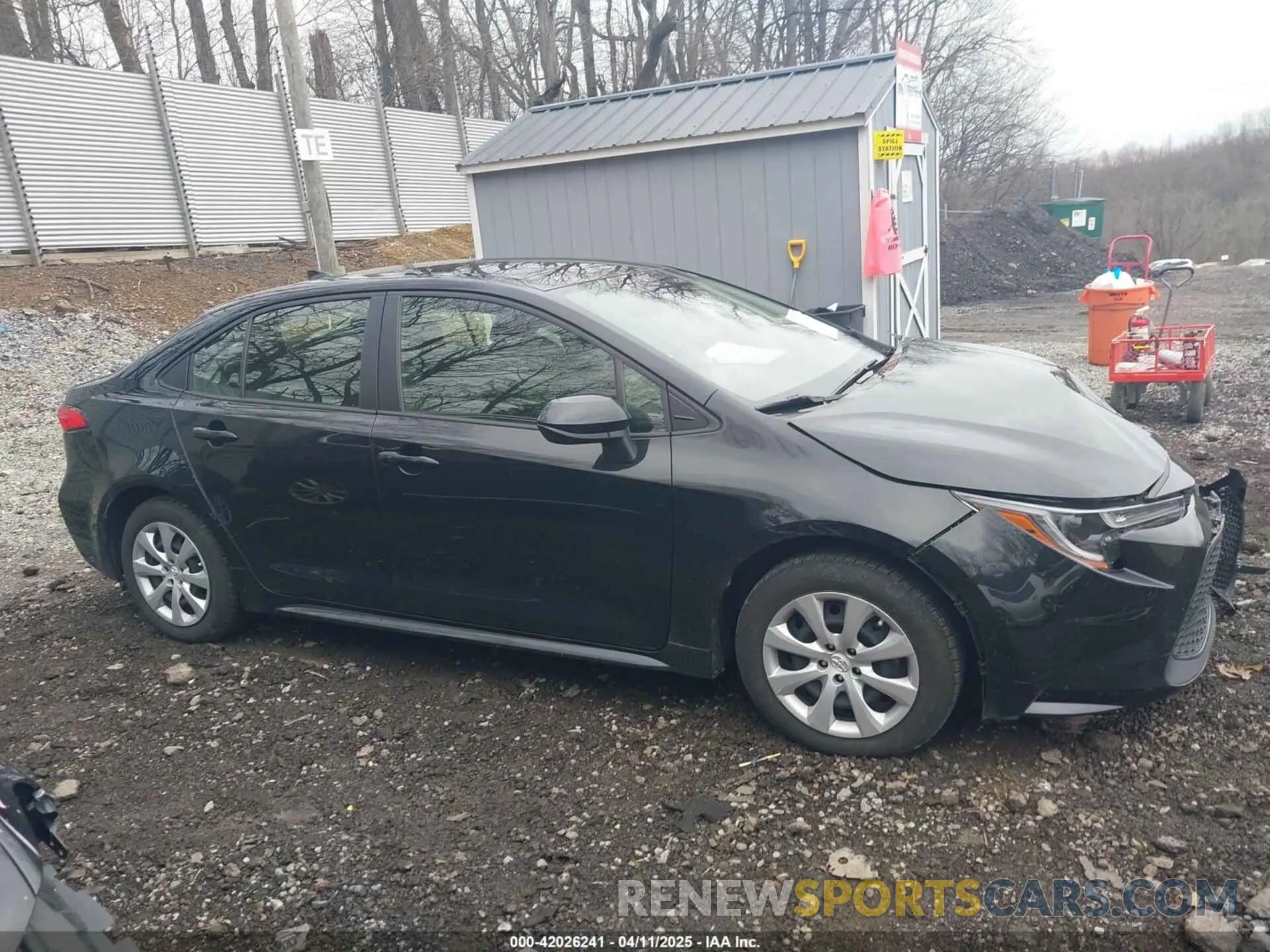 13 fotografías del automóvil dañado JTDEPMAE6NJ220196 TOYOTA COROLLA 2022
