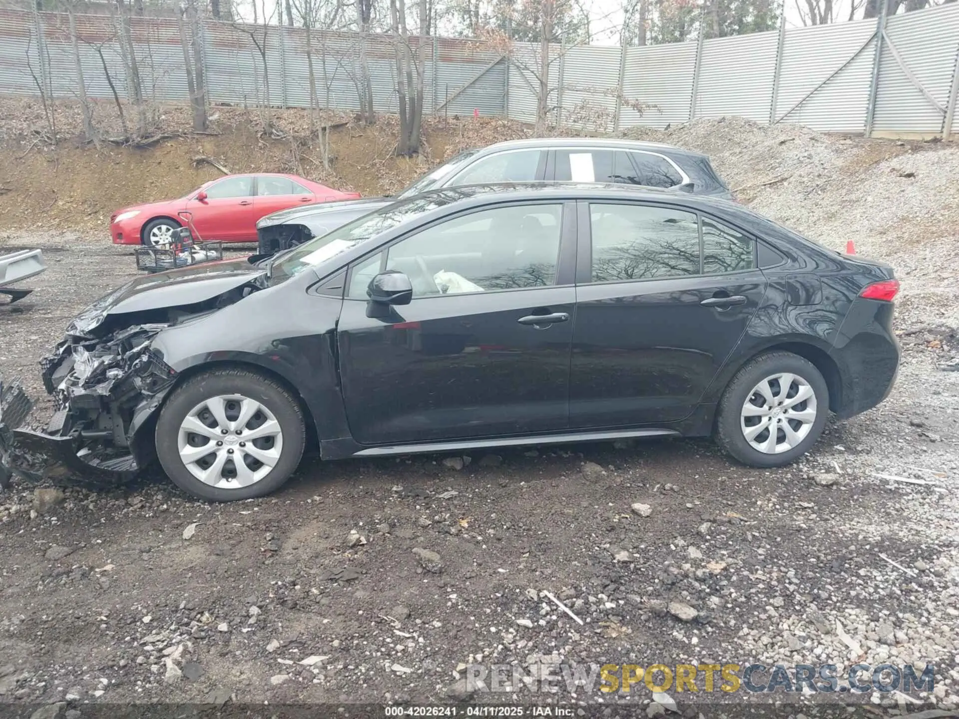 14 fotografías del automóvil dañado JTDEPMAE6NJ220196 TOYOTA COROLLA 2022