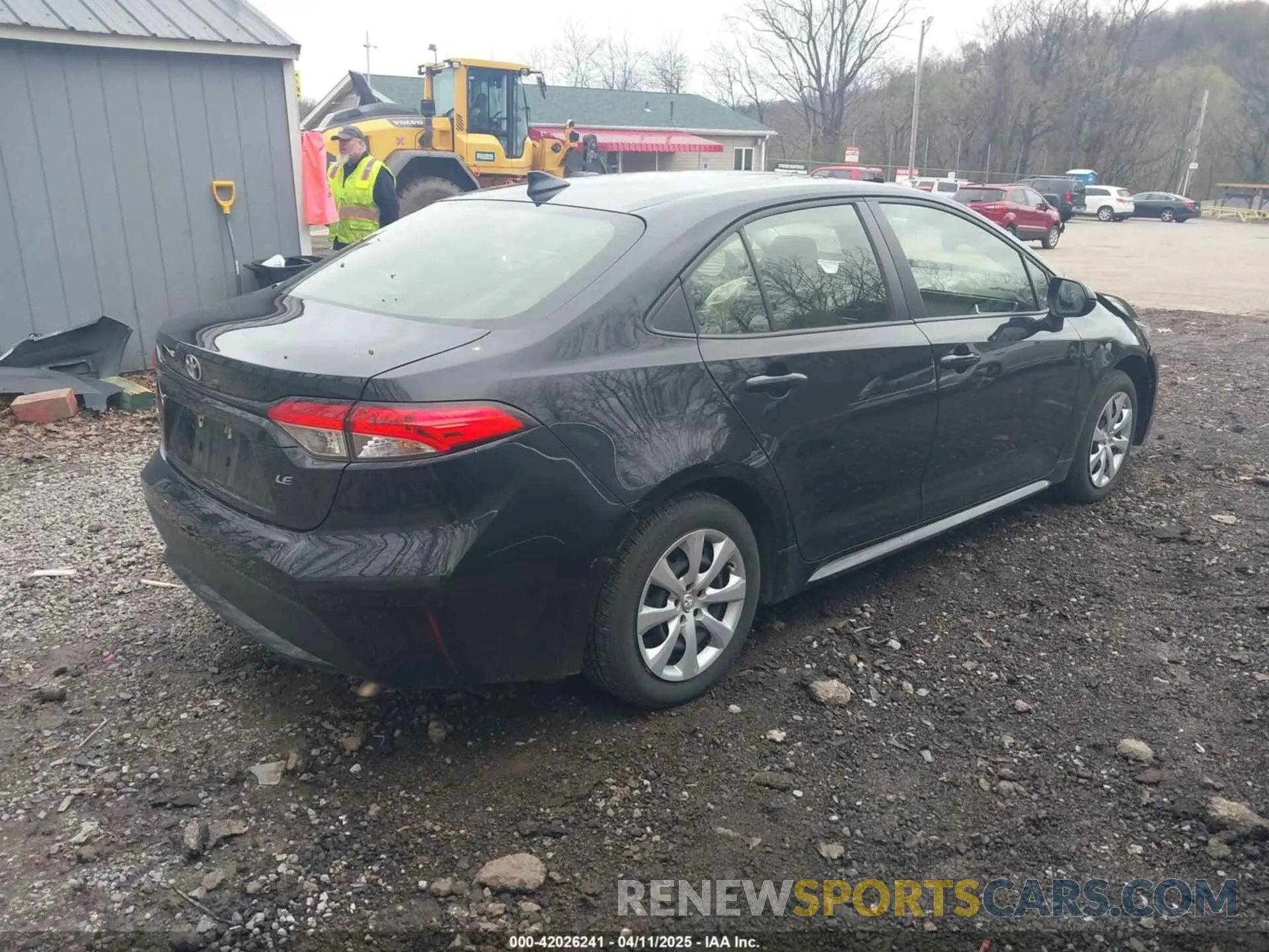 4 fotografías del automóvil dañado JTDEPMAE6NJ220196 TOYOTA COROLLA 2022