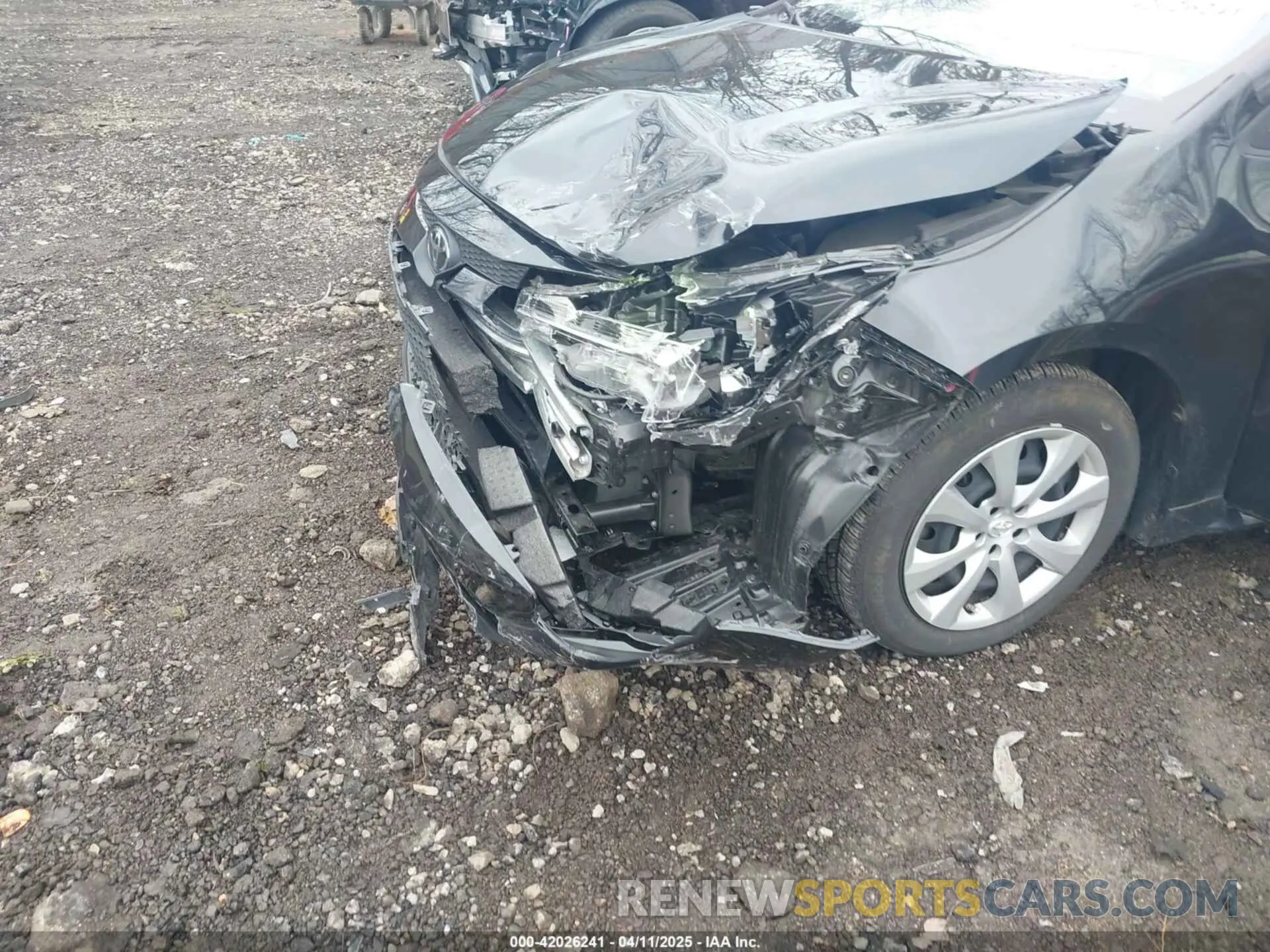 6 fotografías del automóvil dañado JTDEPMAE6NJ220196 TOYOTA COROLLA 2022