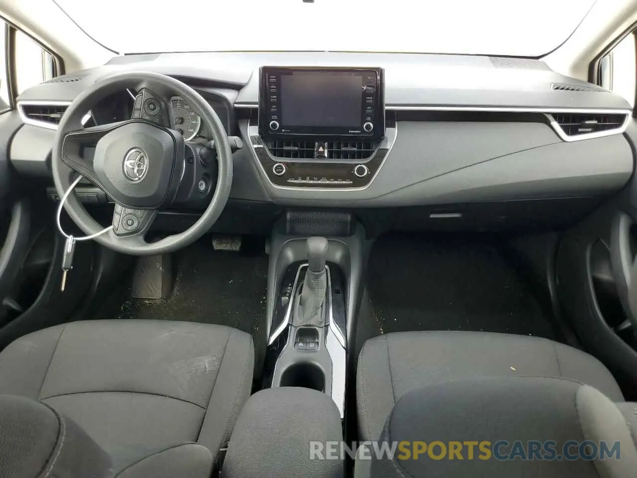 9 fotografías del automóvil dañado JTDEPMAE6NJ222188 TOYOTA COROLLA 2022