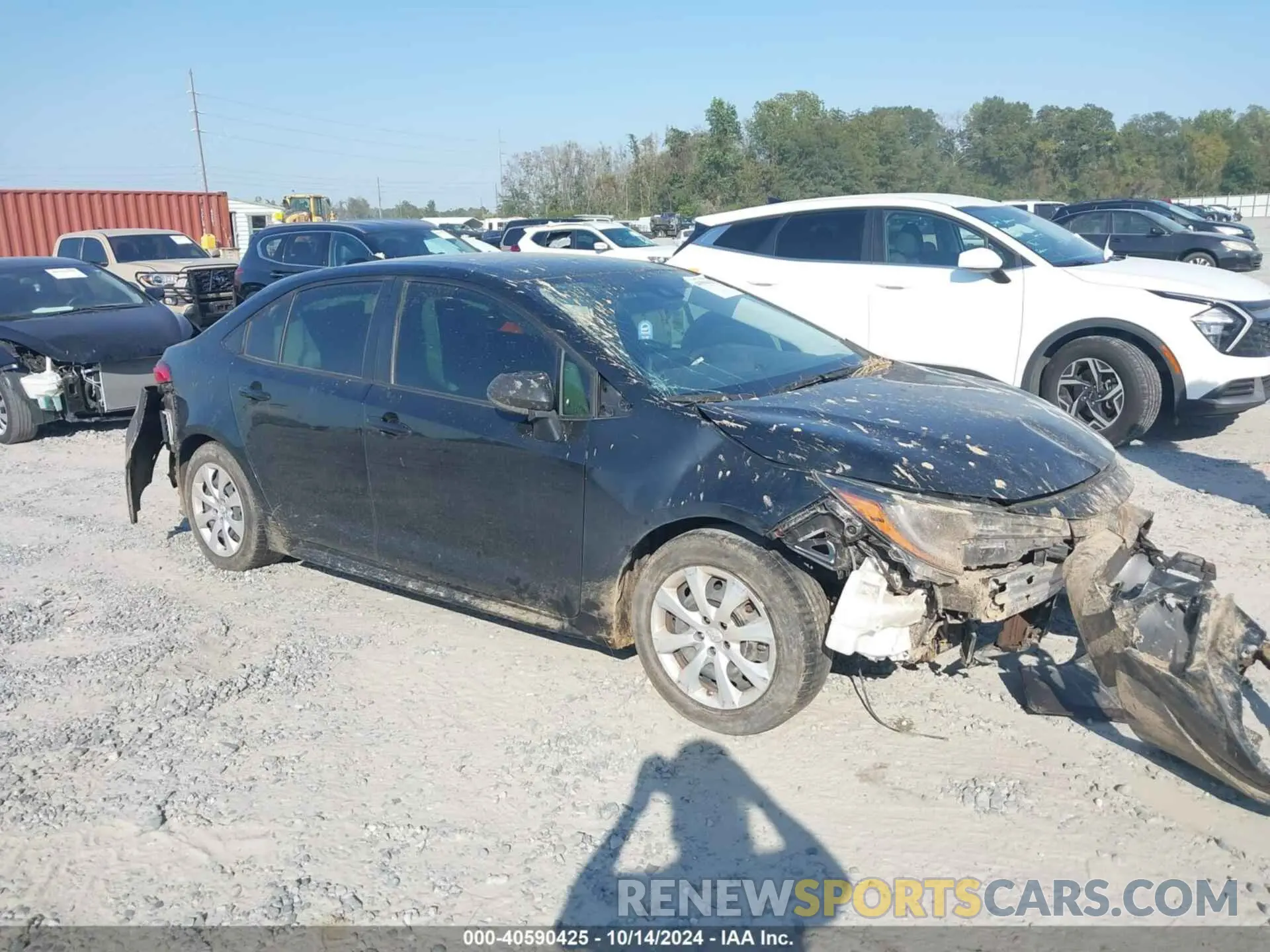 1 fotografías del automóvil dañado JTDEPMAE6NJ225690 TOYOTA COROLLA 2022