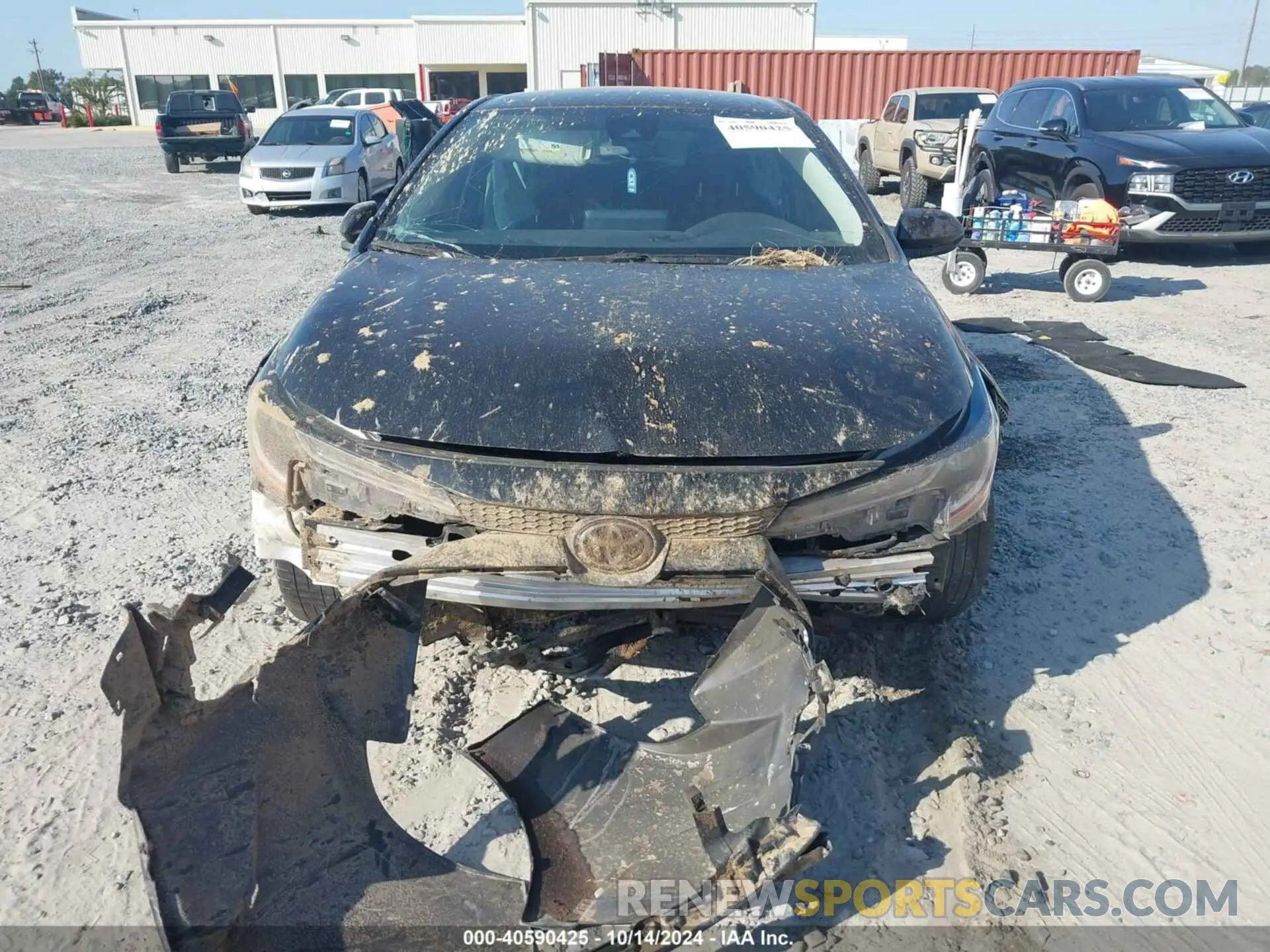 12 fotografías del automóvil dañado JTDEPMAE6NJ225690 TOYOTA COROLLA 2022