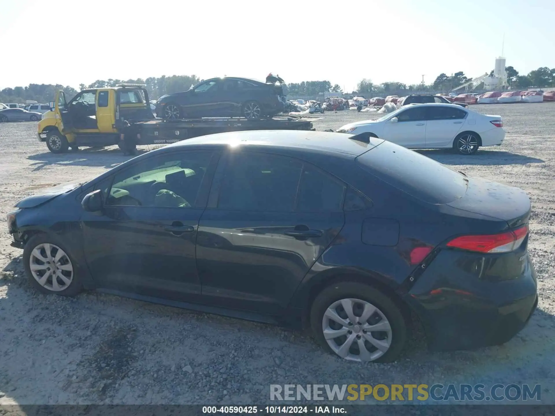 14 fotografías del automóvil dañado JTDEPMAE6NJ225690 TOYOTA COROLLA 2022