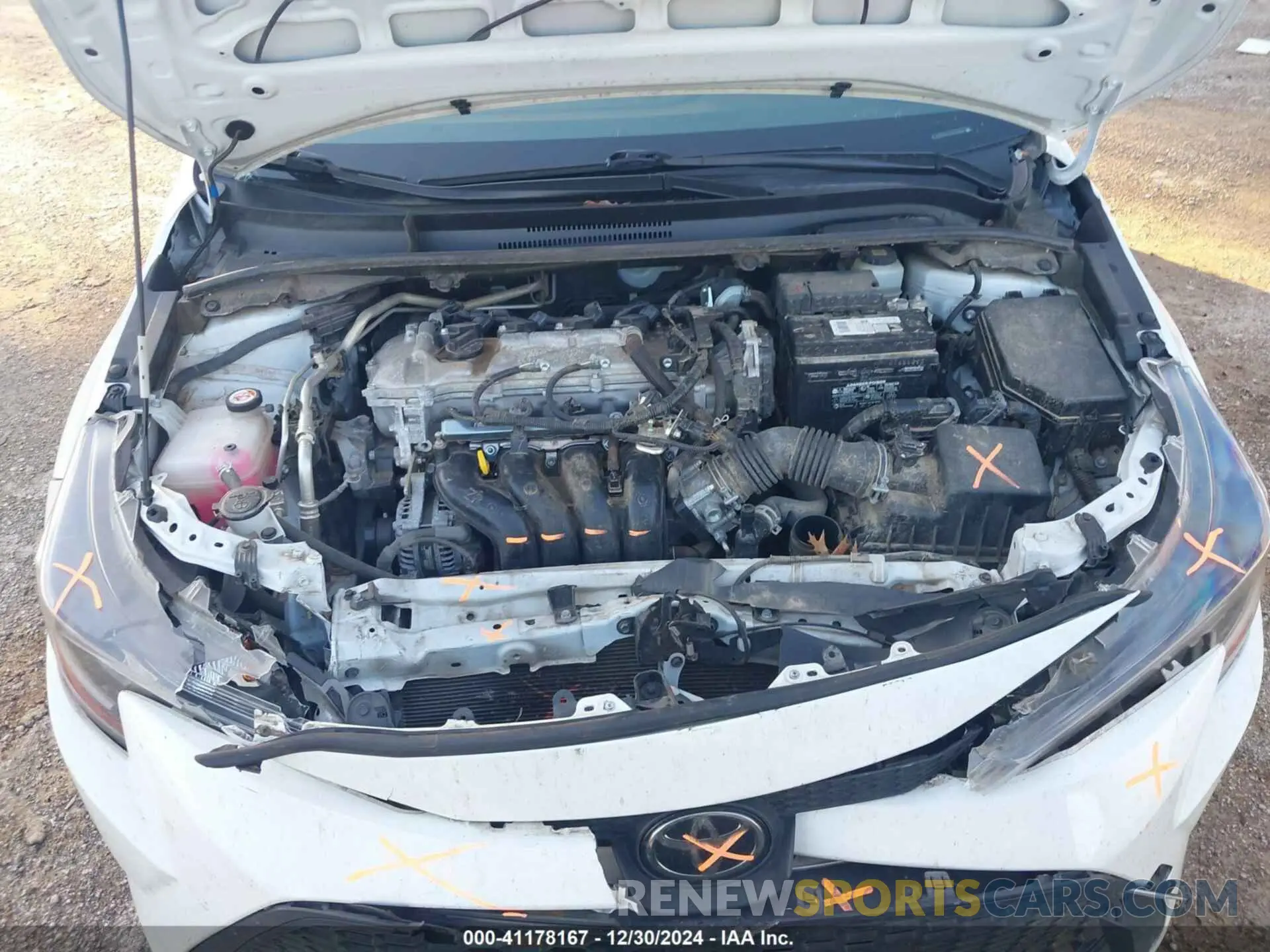 10 fotografías del automóvil dañado JTDEPMAE7N3005866 TOYOTA COROLLA 2022