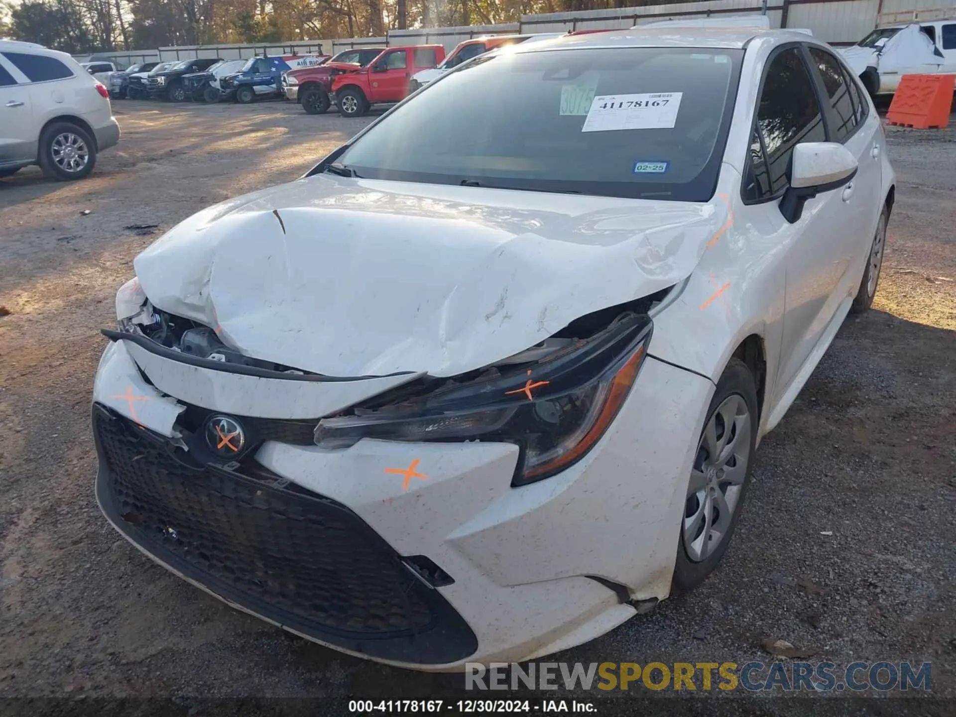 6 fotografías del automóvil dañado JTDEPMAE7N3005866 TOYOTA COROLLA 2022
