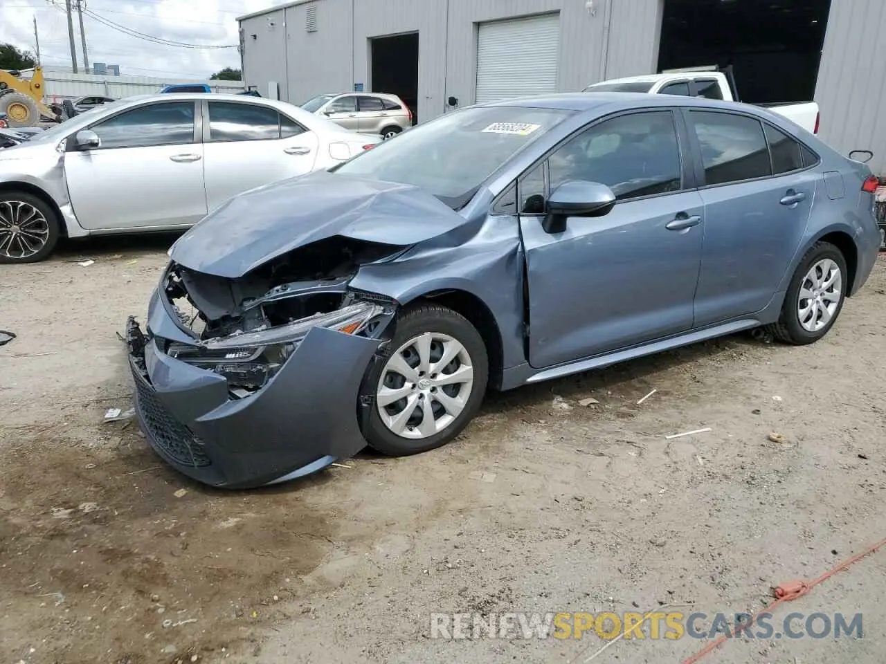 1 fotografías del automóvil dañado JTDEPMAE7N3009903 TOYOTA COROLLA 2022