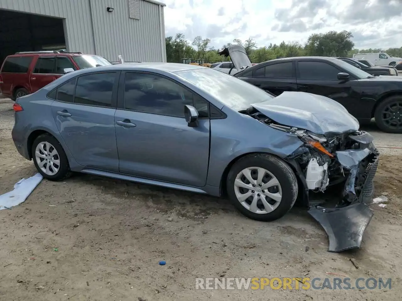 4 fotografías del automóvil dañado JTDEPMAE7N3009903 TOYOTA COROLLA 2022