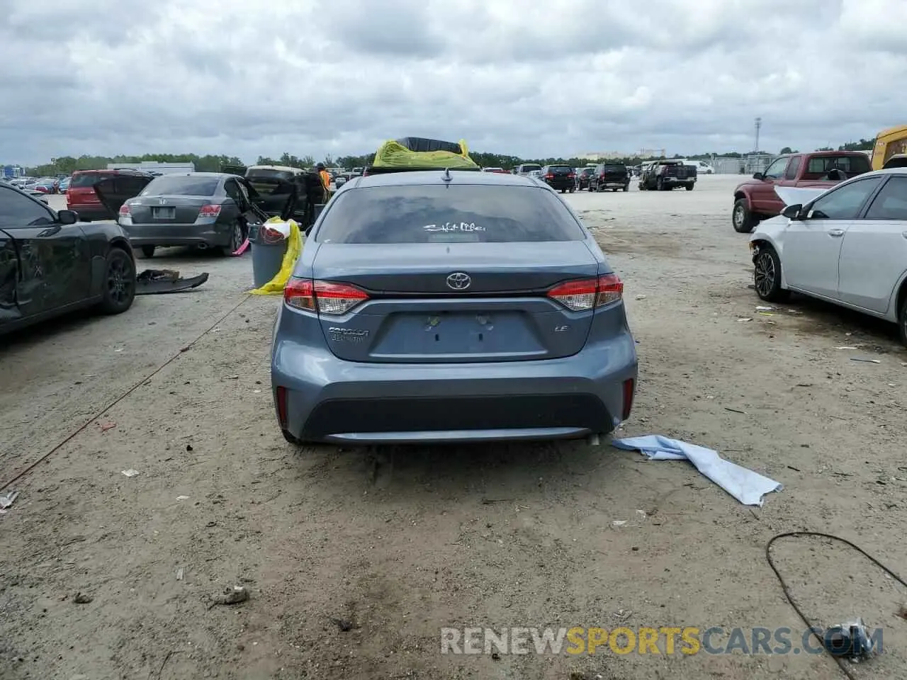 6 fotografías del automóvil dañado JTDEPMAE7N3009903 TOYOTA COROLLA 2022