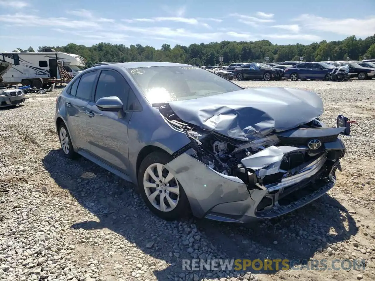 1 fotografías del automóvil dañado JTDEPMAE7N3014812 TOYOTA COROLLA 2022
