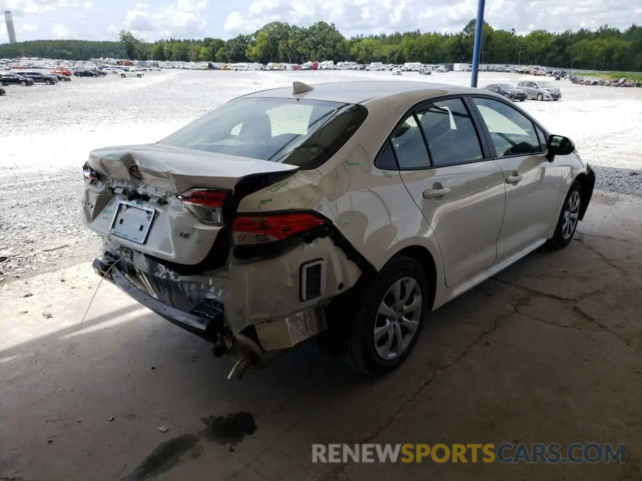 4 fotografías del automóvil dañado JTDEPMAE7N3017502 TOYOTA COROLLA 2022