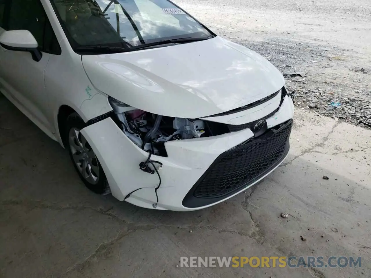 9 fotografías del automóvil dañado JTDEPMAE7N3017502 TOYOTA COROLLA 2022