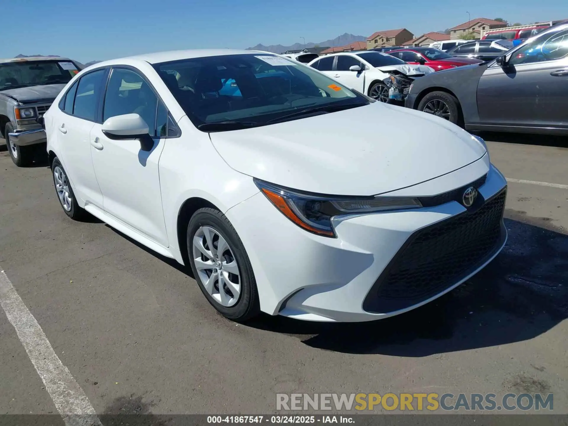 1 fotografías del automóvil dañado JTDEPMAE7N3025132 TOYOTA COROLLA 2022