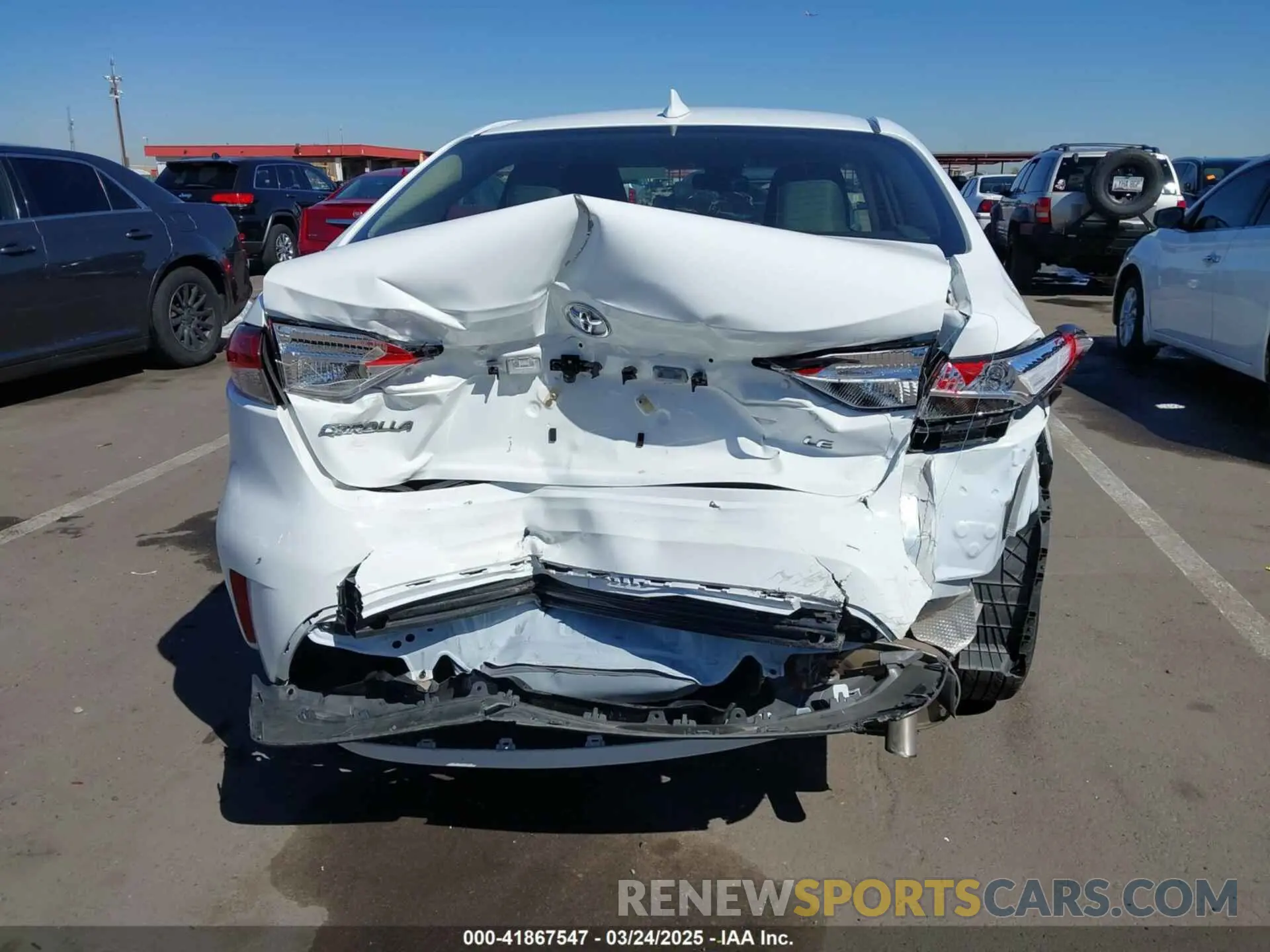 6 fotografías del automóvil dañado JTDEPMAE7N3025132 TOYOTA COROLLA 2022
