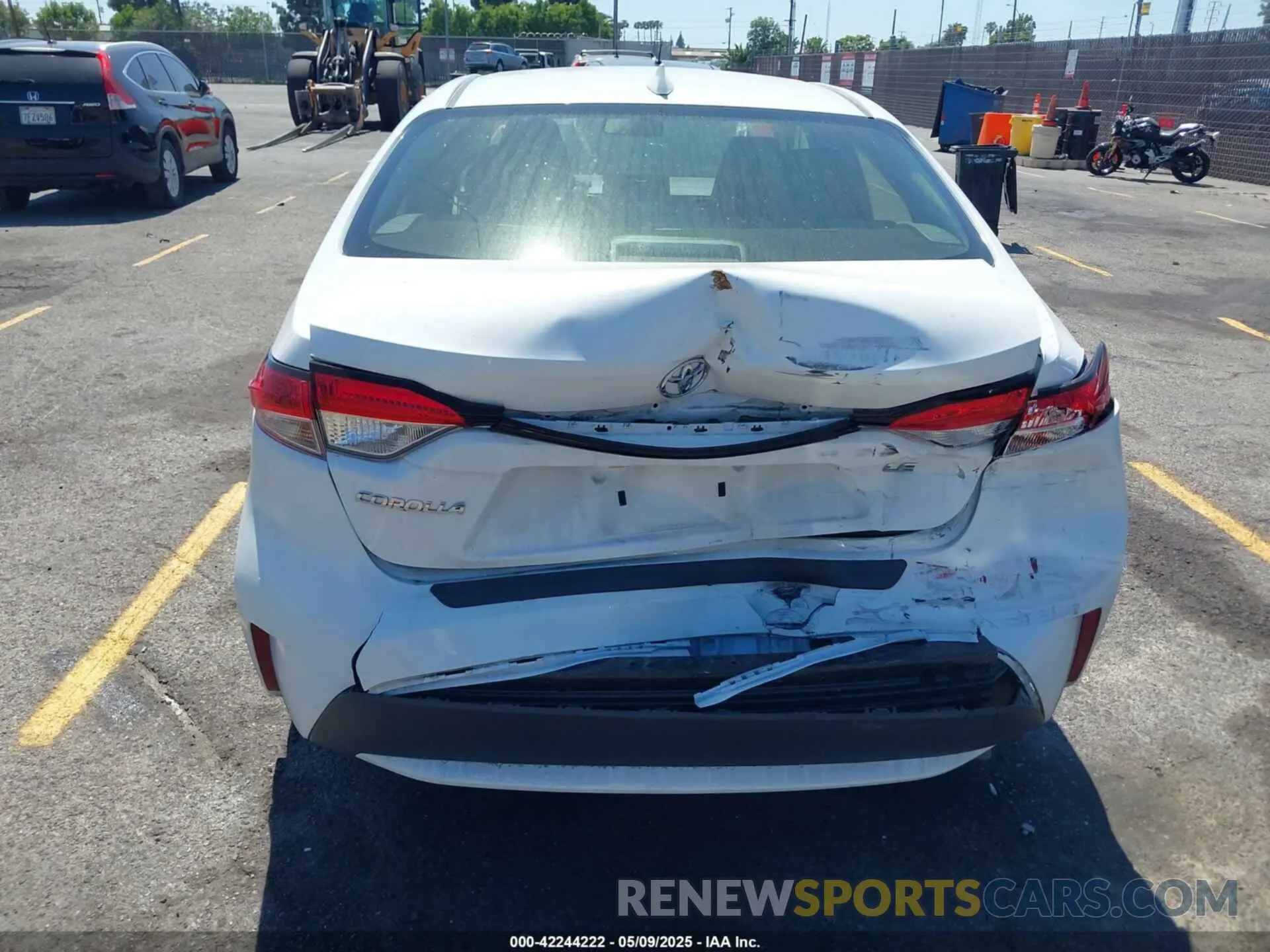 16 fotografías del automóvil dañado JTDEPMAE7NJ191324 TOYOTA COROLLA 2022