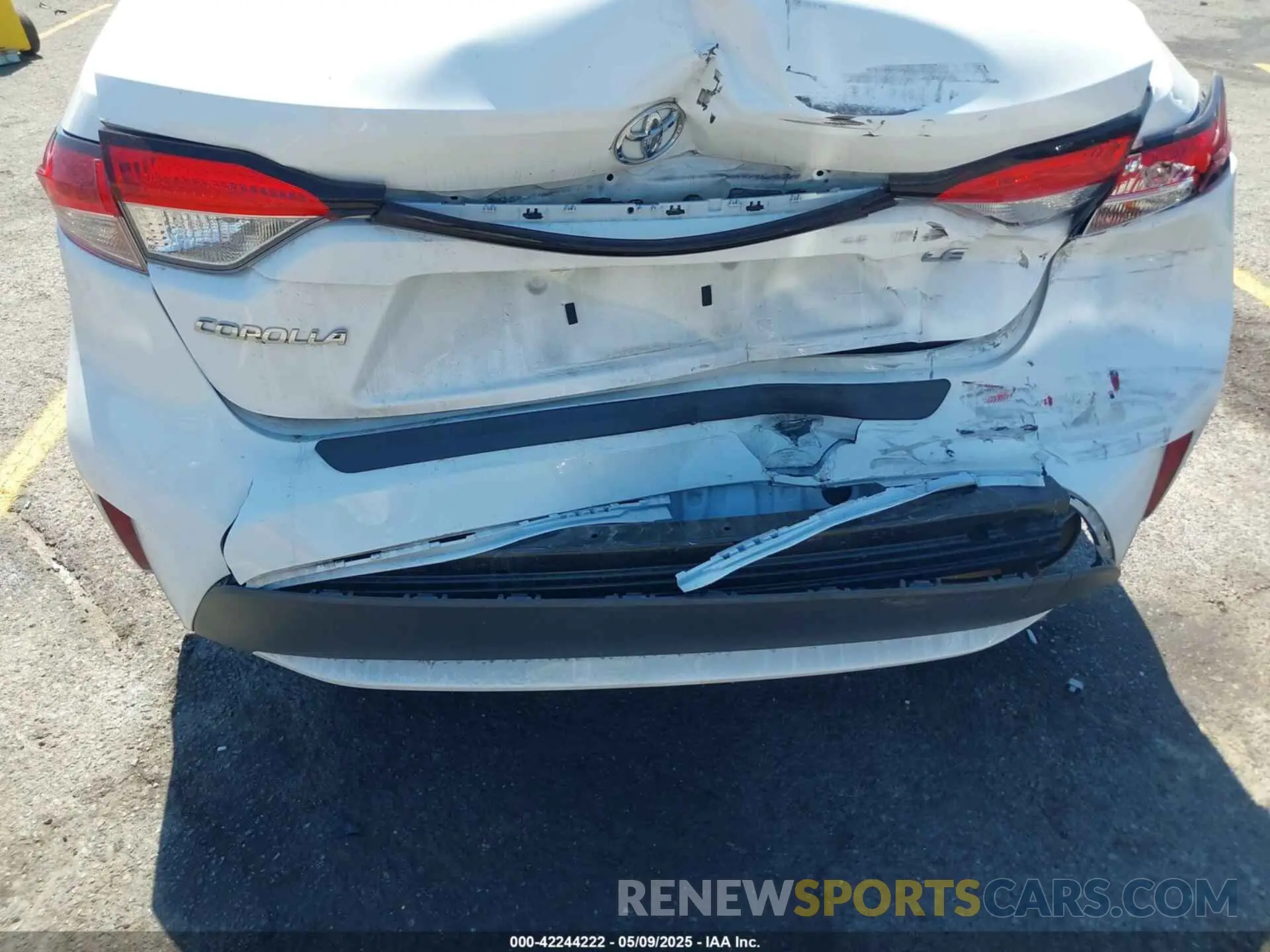 6 fotografías del automóvil dañado JTDEPMAE7NJ191324 TOYOTA COROLLA 2022