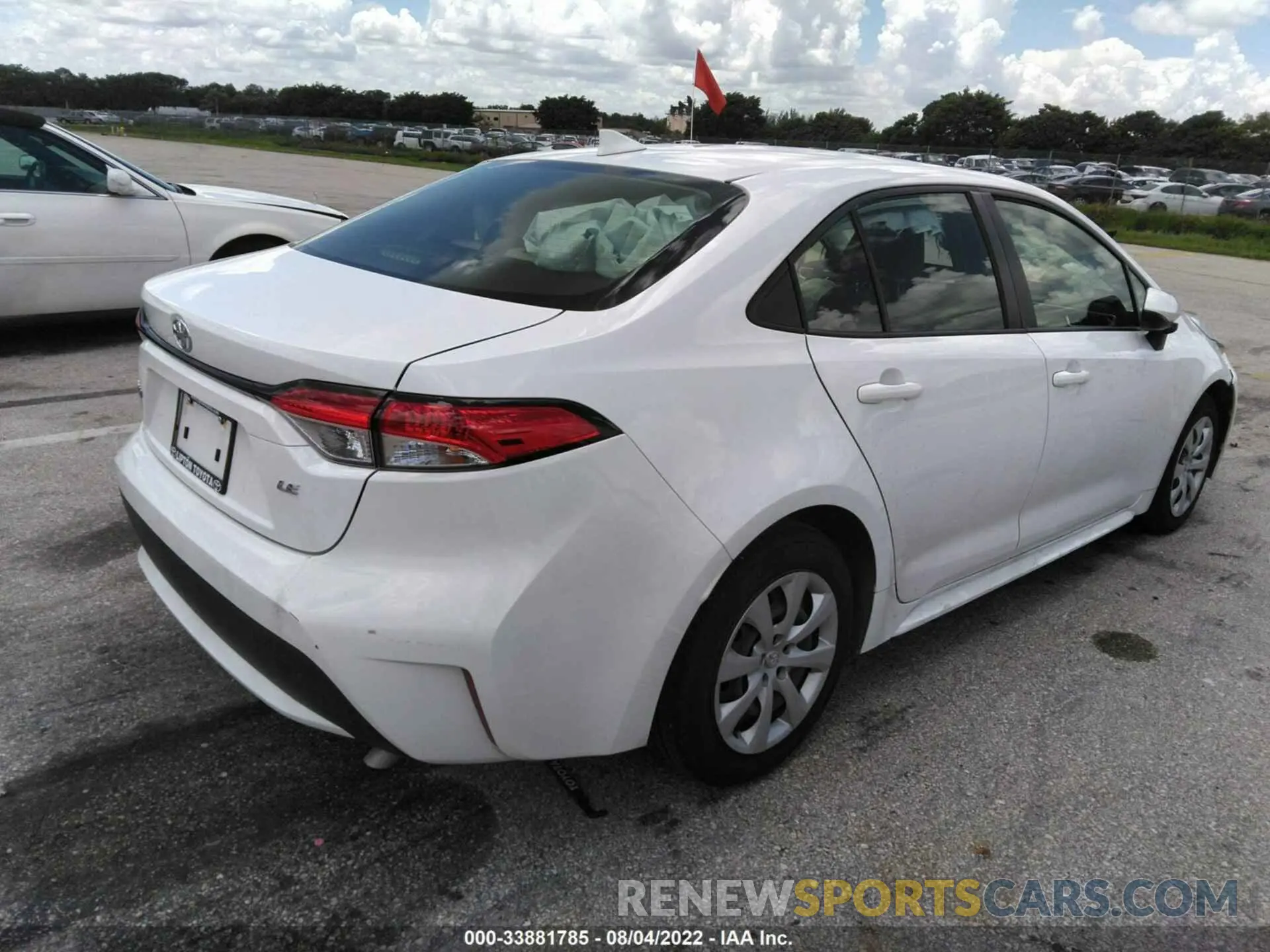 4 fotografías del automóvil dañado JTDEPMAE7NJ192392 TOYOTA COROLLA 2022
