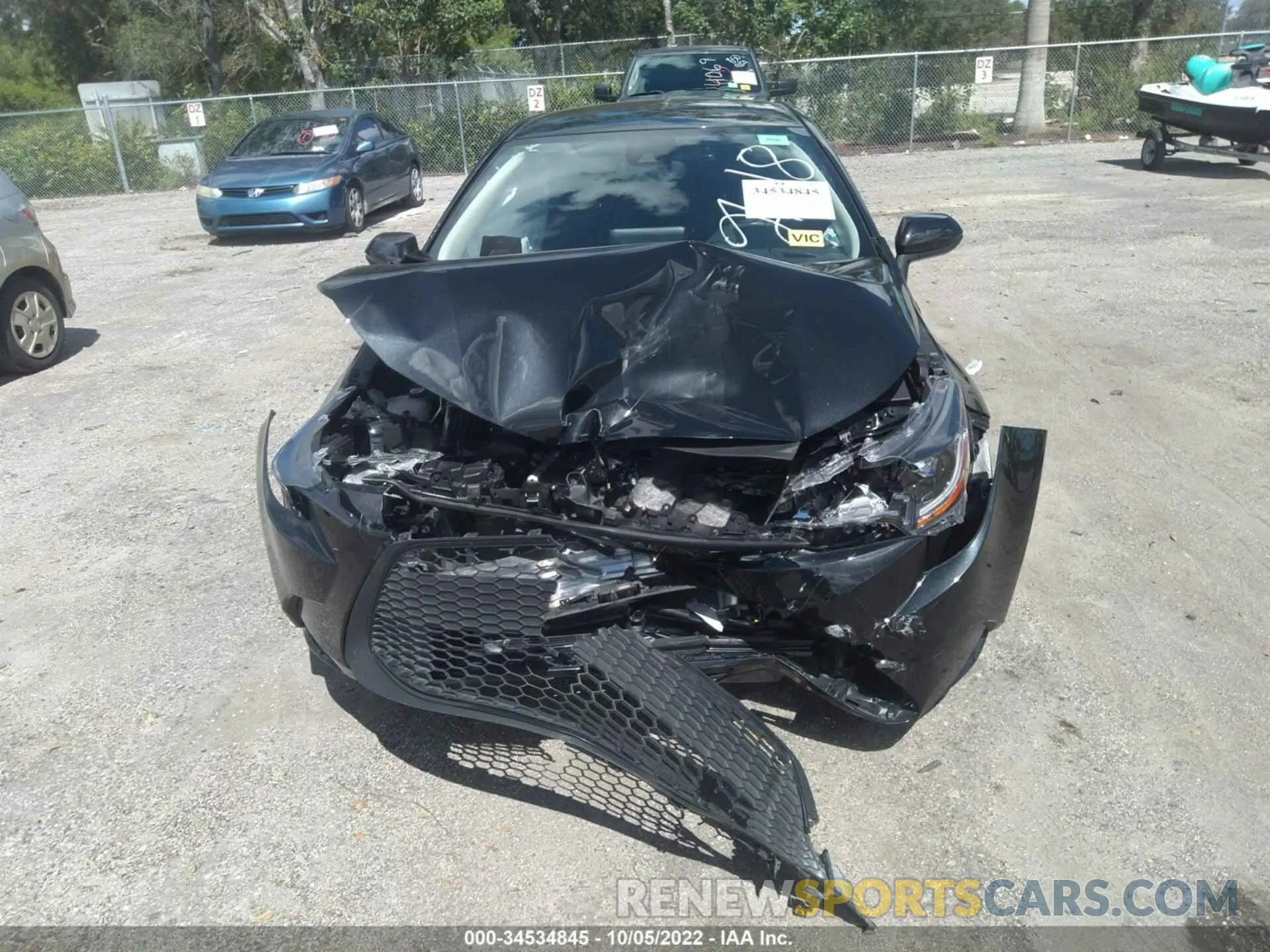 6 fotografías del automóvil dañado JTDEPMAE7NJ192618 TOYOTA COROLLA 2022
