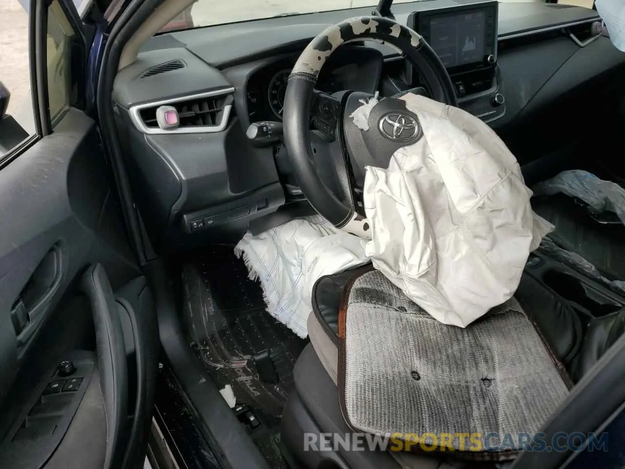 8 fotografías del automóvil dañado JTDEPMAE7NJ195583 TOYOTA COROLLA 2022