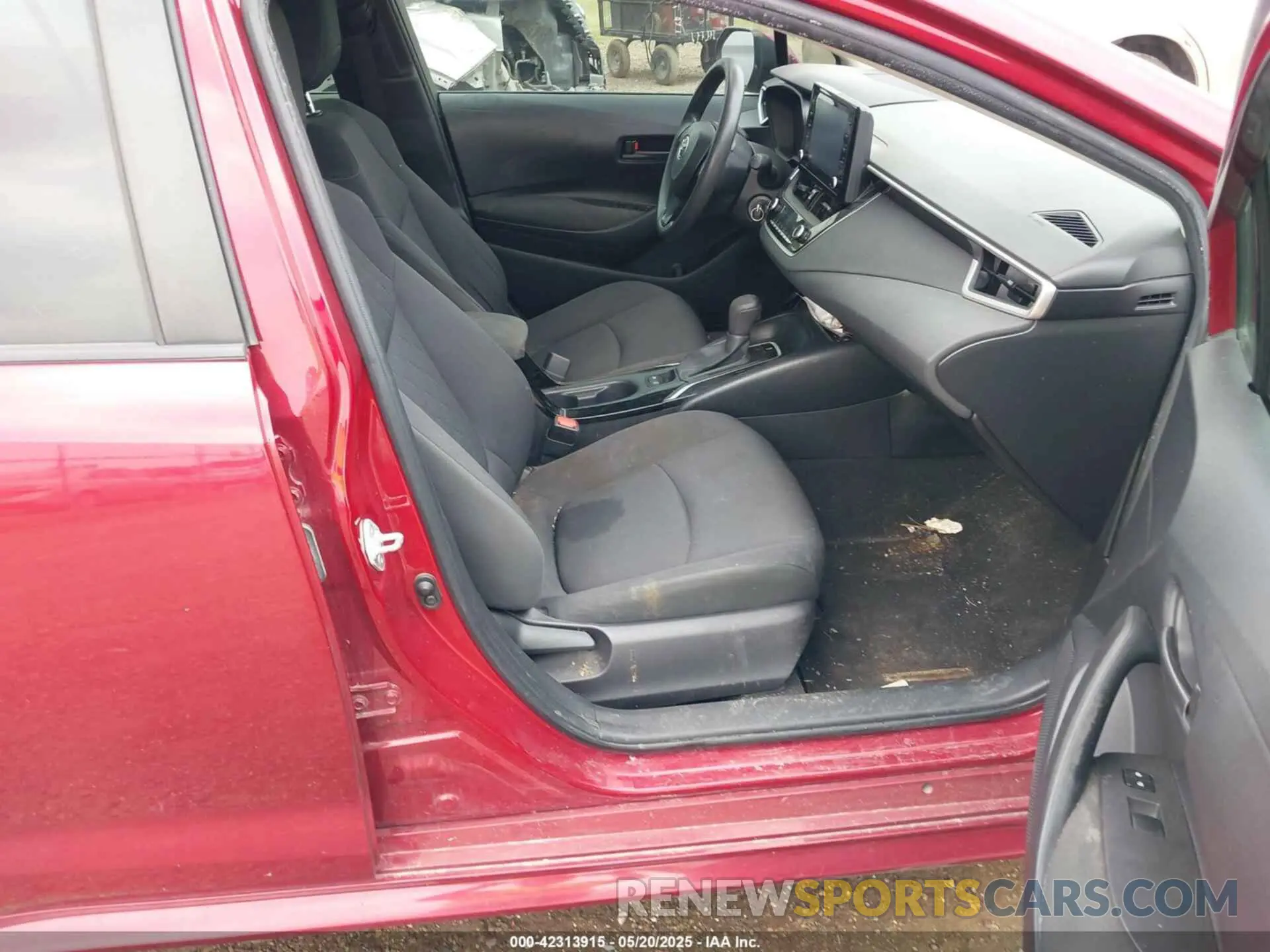 5 fotografías del automóvil dañado JTDEPMAE7NJ202564 TOYOTA COROLLA 2022