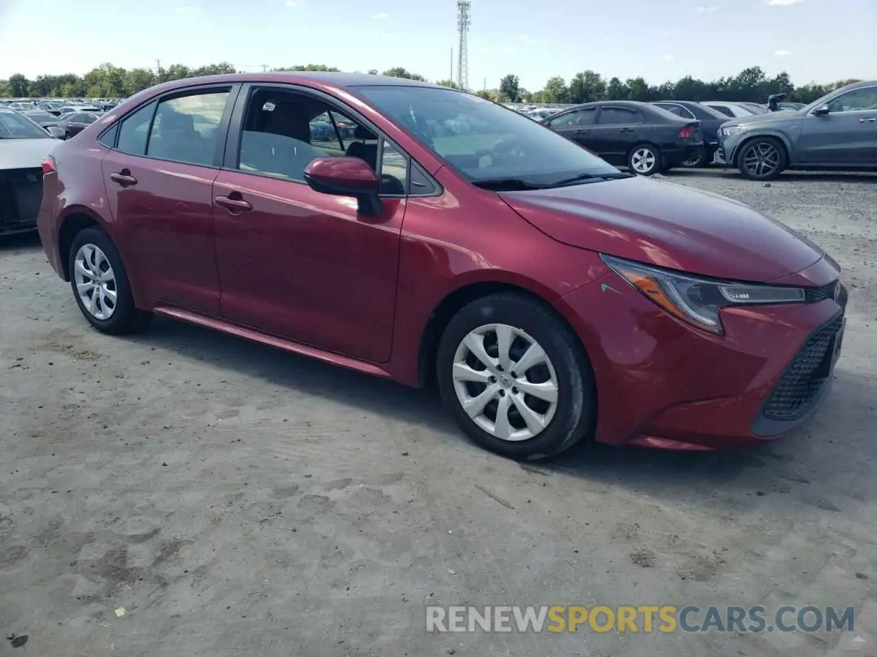 4 fotografías del automóvil dañado JTDEPMAE7NJ203178 TOYOTA COROLLA 2022