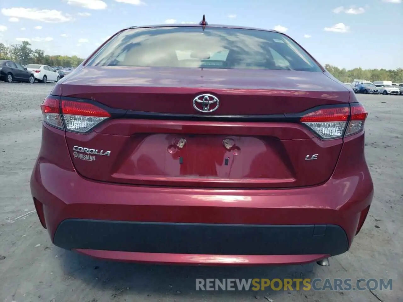 6 fotografías del automóvil dañado JTDEPMAE7NJ203178 TOYOTA COROLLA 2022
