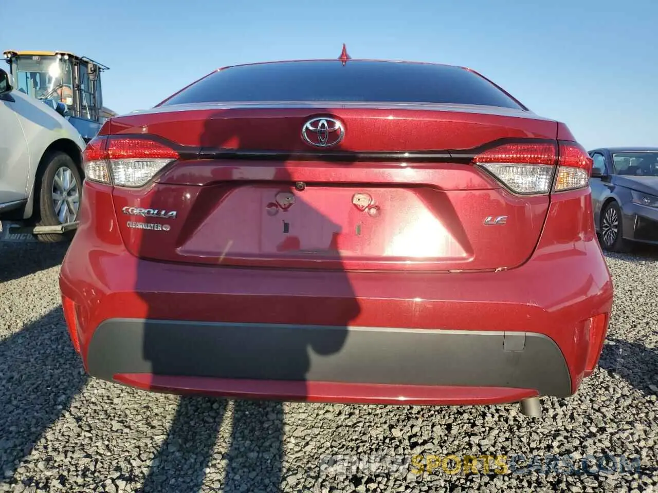 6 fotografías del automóvil dañado JTDEPMAE7NJ203570 TOYOTA COROLLA 2022