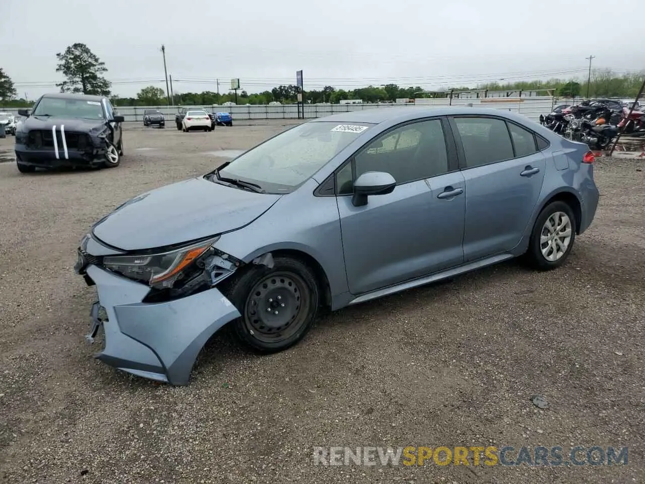 1 fotografías del automóvil dañado JTDEPMAE7NJ217744 TOYOTA COROLLA 2022