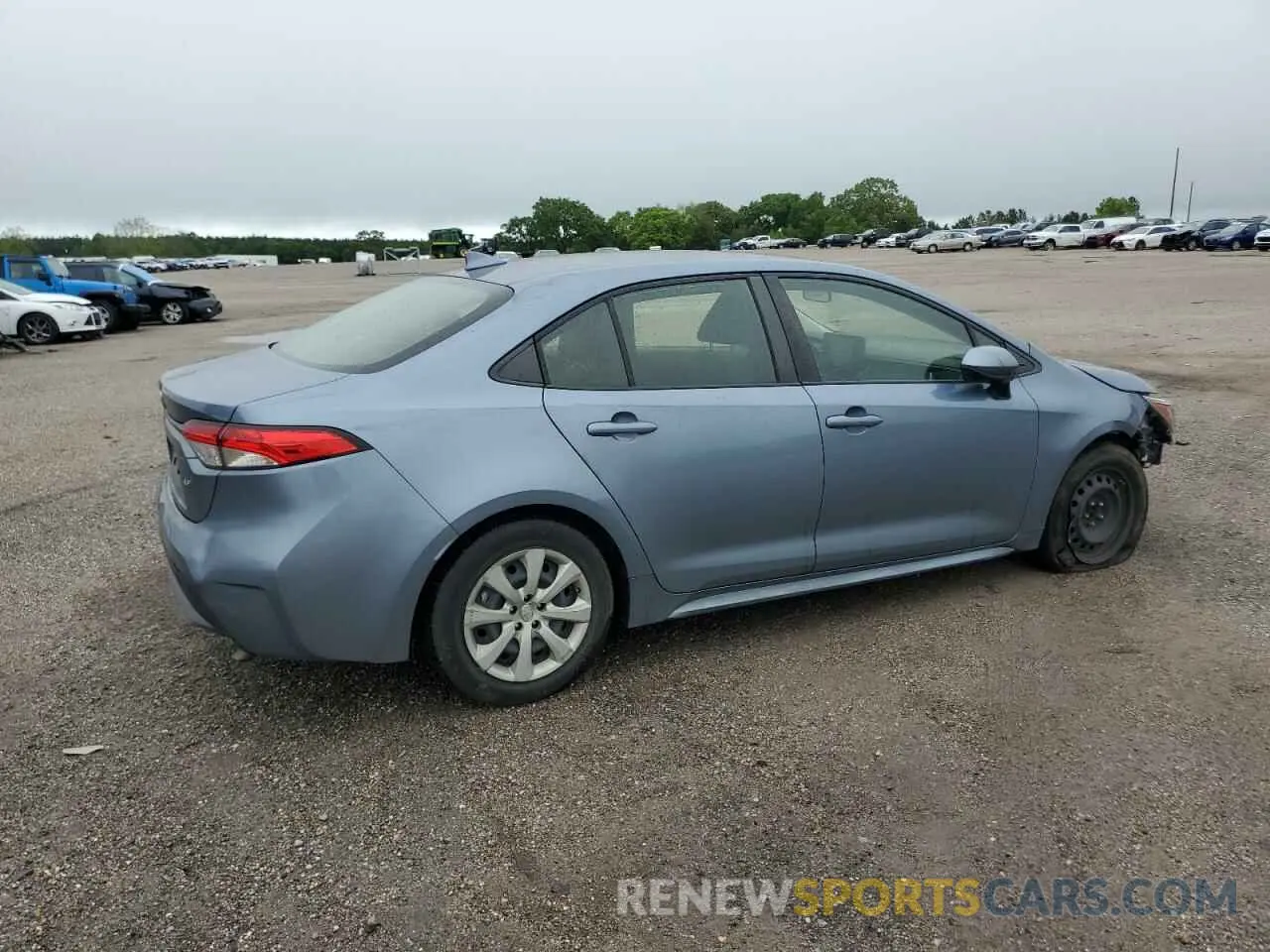 3 fotografías del automóvil dañado JTDEPMAE7NJ217744 TOYOTA COROLLA 2022