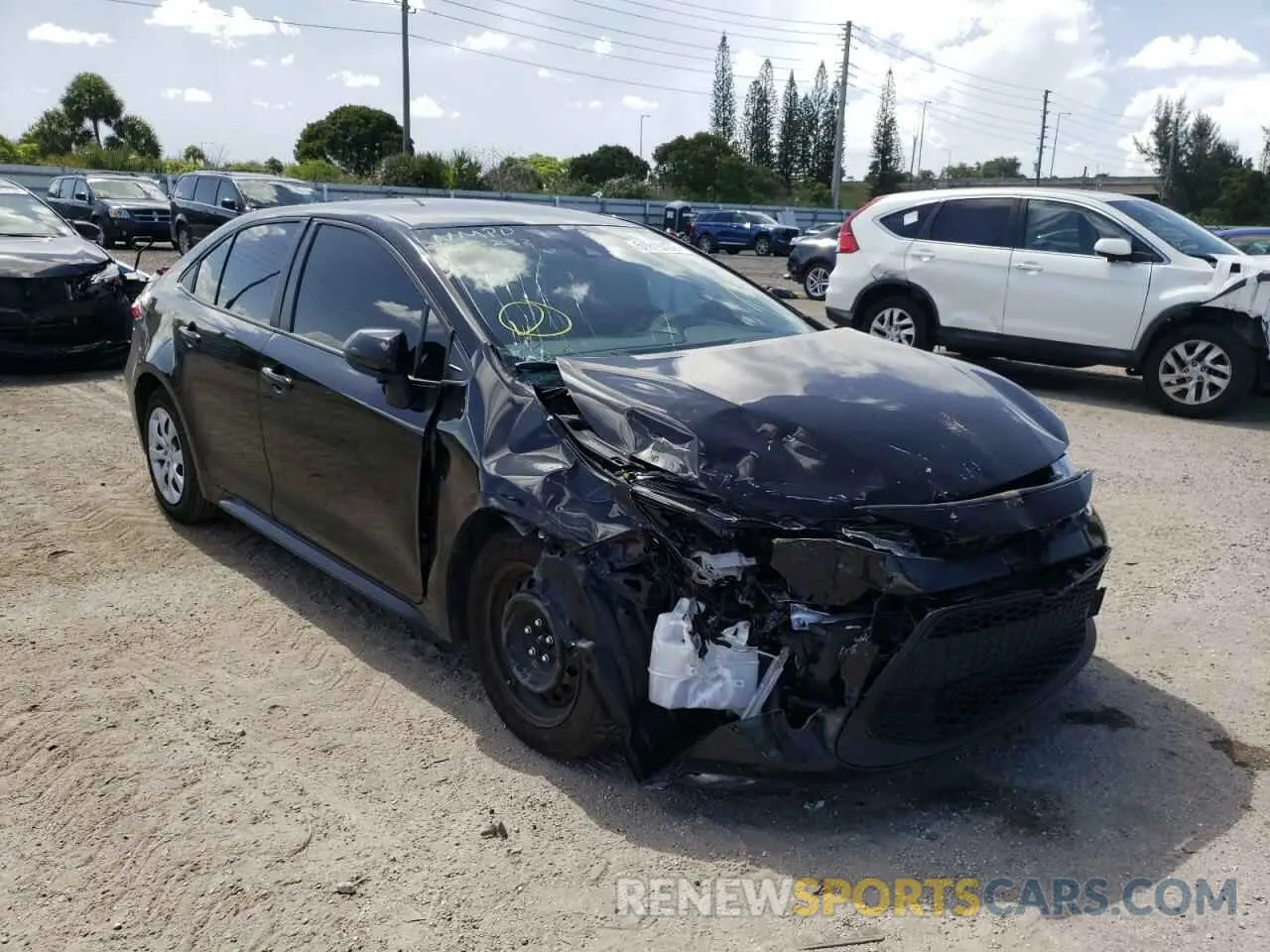 1 fotografías del automóvil dañado JTDEPMAE7NJ218490 TOYOTA COROLLA 2022