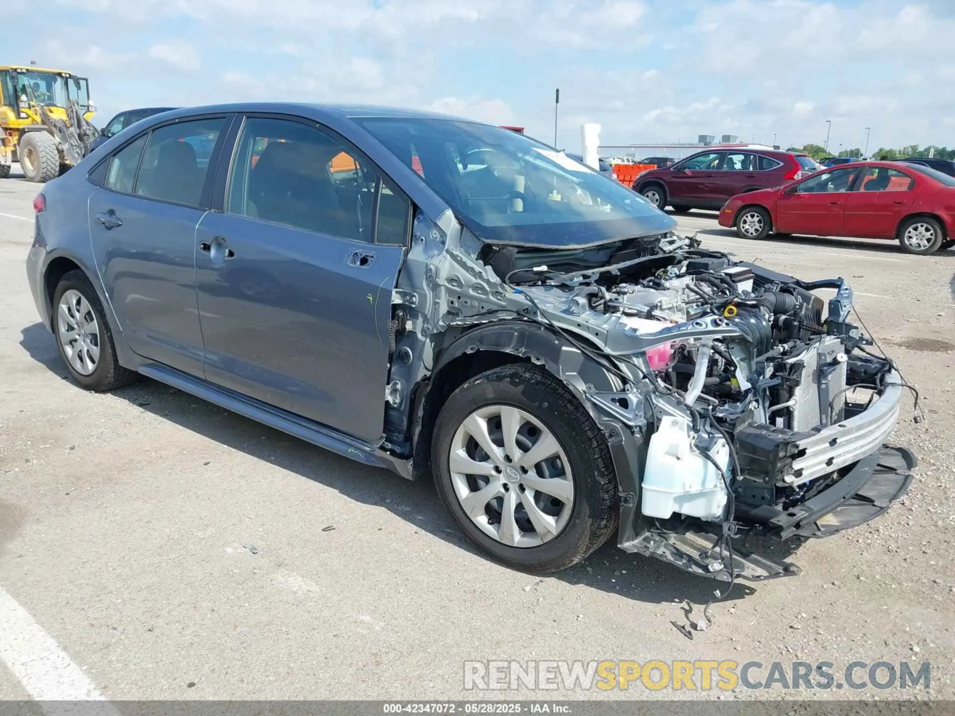 1 fotografías del automóvil dañado JTDEPMAE7NJ222667 TOYOTA COROLLA 2022