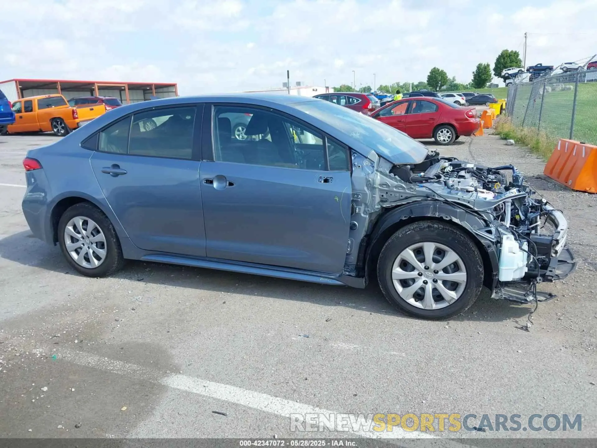 14 fotografías del automóvil dañado JTDEPMAE7NJ222667 TOYOTA COROLLA 2022