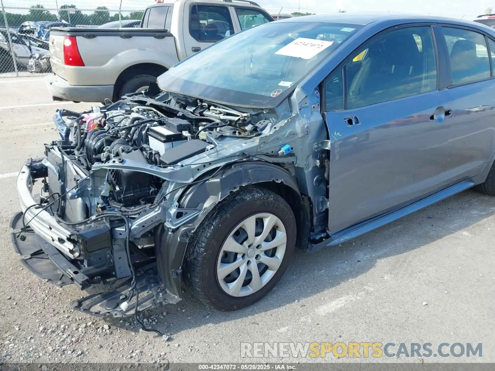 18 fotografías del automóvil dañado JTDEPMAE7NJ222667 TOYOTA COROLLA 2022