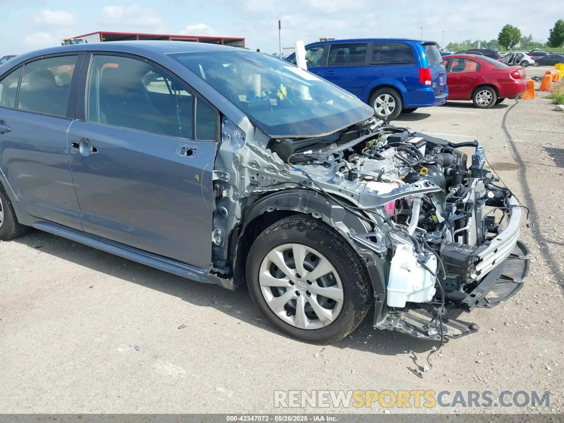 19 fotografías del automóvil dañado JTDEPMAE7NJ222667 TOYOTA COROLLA 2022
