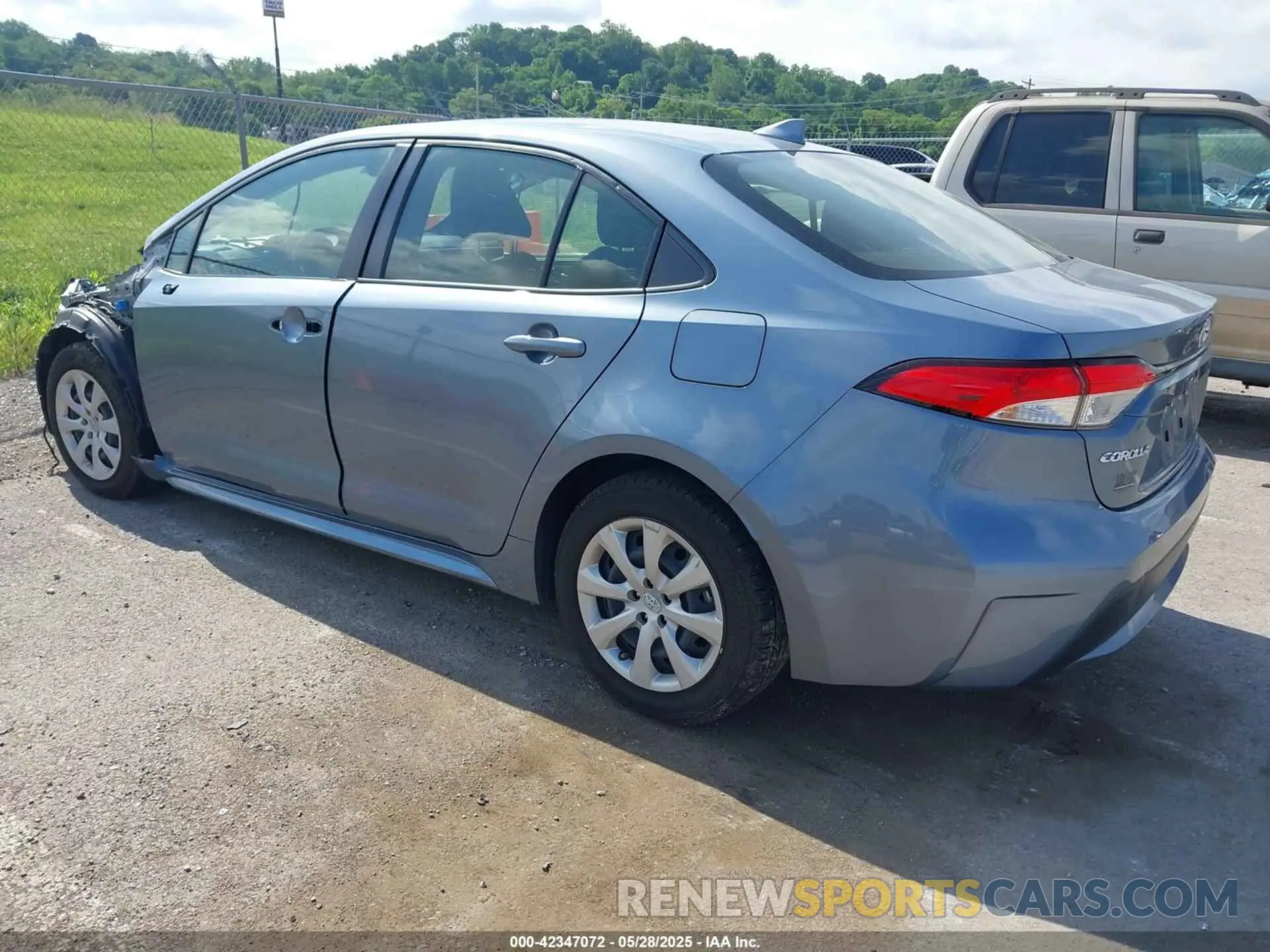 3 fotografías del automóvil dañado JTDEPMAE7NJ222667 TOYOTA COROLLA 2022