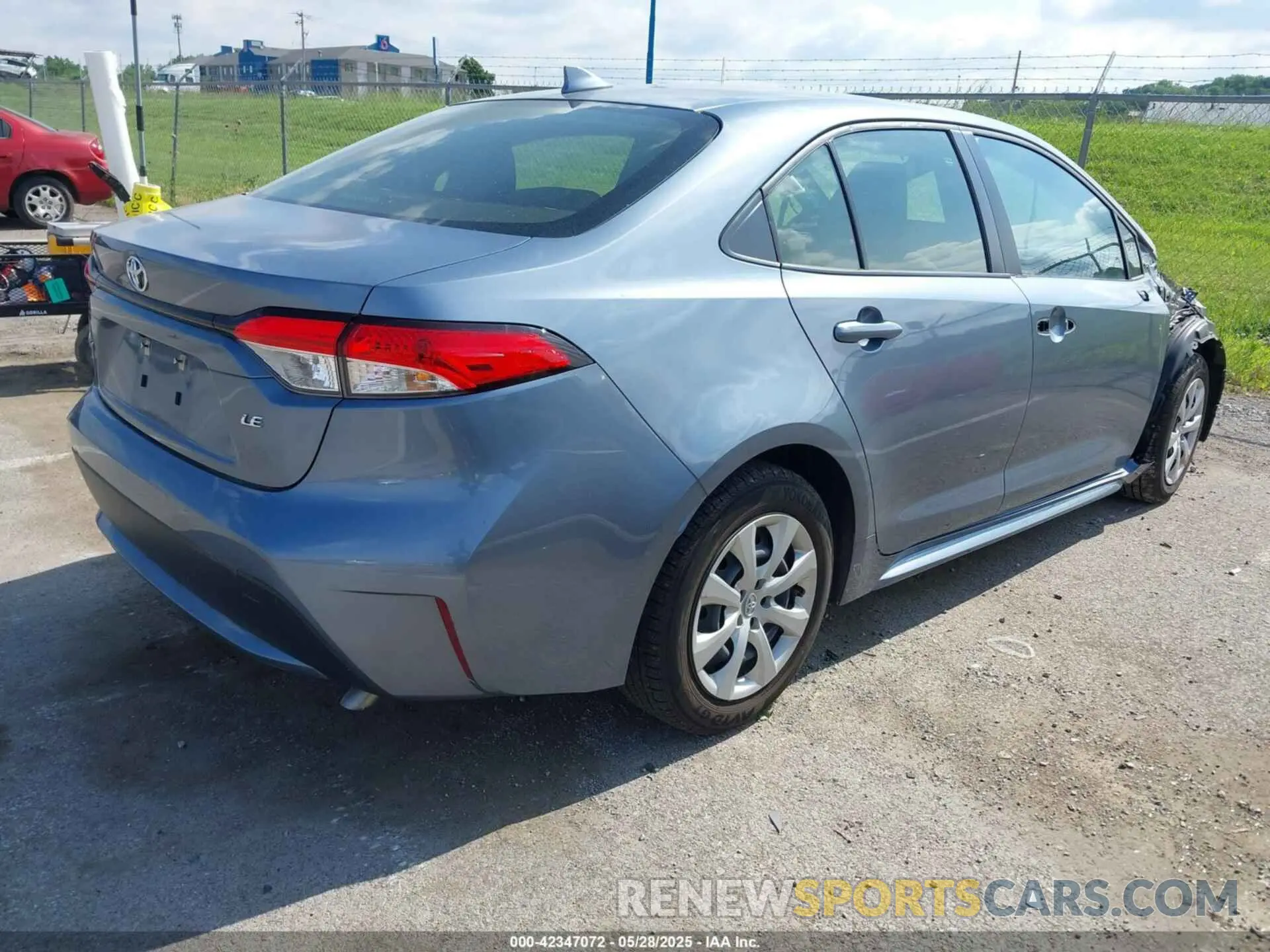 4 fotografías del automóvil dañado JTDEPMAE7NJ222667 TOYOTA COROLLA 2022