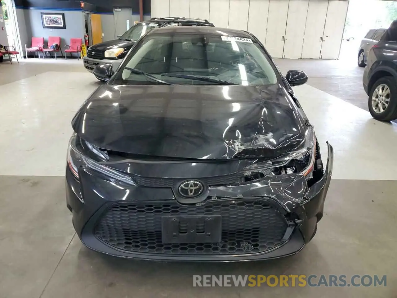 5 fotografías del automóvil dañado JTDEPMAE7NJ227853 TOYOTA COROLLA 2022