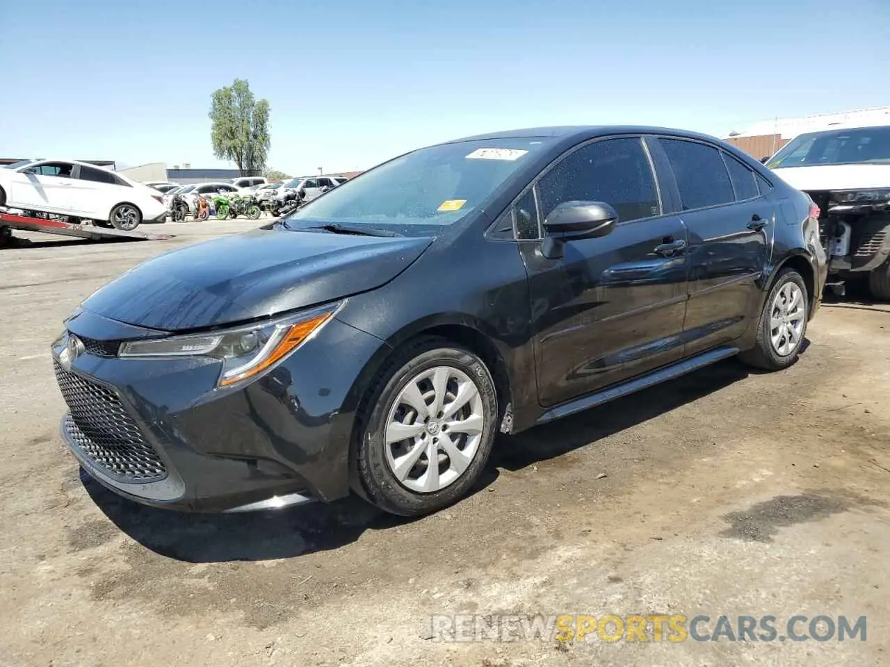 1 fotografías del automóvil dañado JTDEPMAE7NJ228923 TOYOTA COROLLA 2022