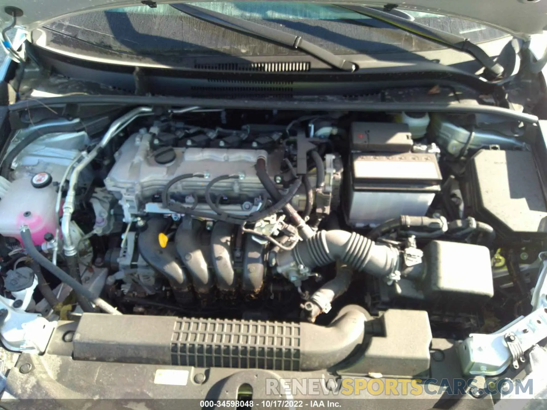 10 fotografías del automóvil dañado JTDEPMAE8N3008856 TOYOTA COROLLA 2022