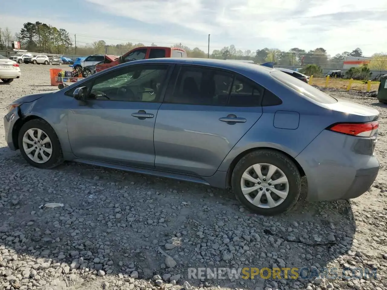 2 fotografías del automóvil dañado JTDEPMAE8N3014608 TOYOTA COROLLA 2022