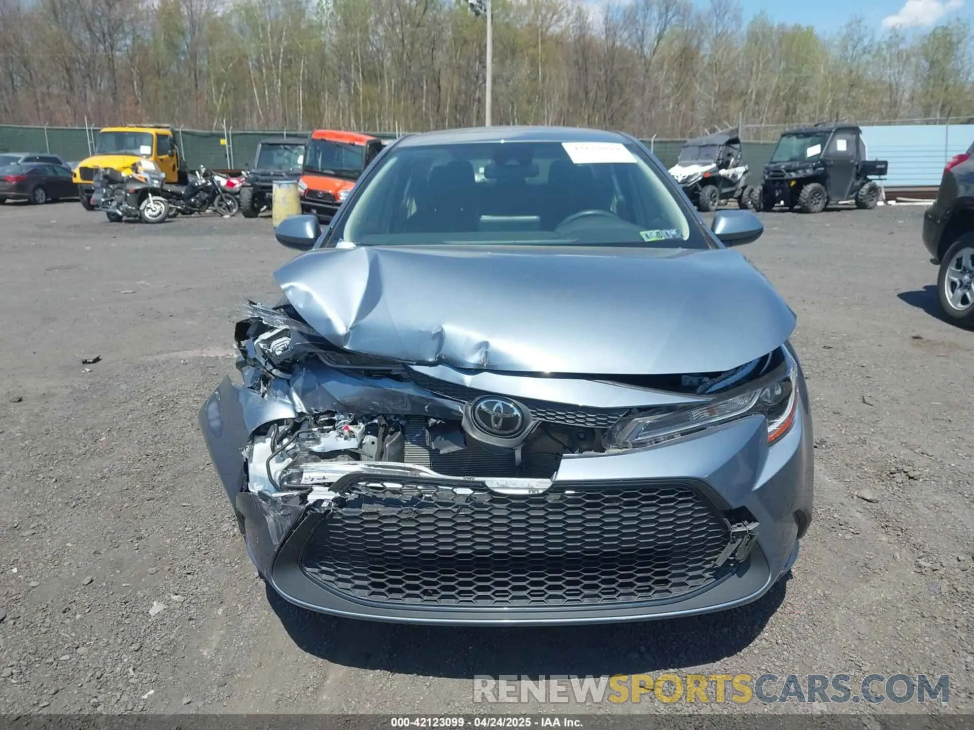12 fotografías del automóvil dañado JTDEPMAE8N3014799 TOYOTA COROLLA 2022