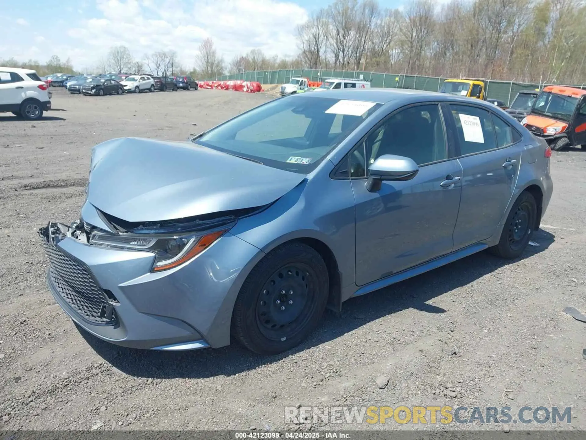 2 fotografías del automóvil dañado JTDEPMAE8N3014799 TOYOTA COROLLA 2022