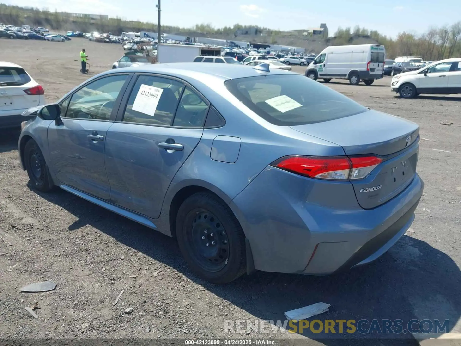 3 fotografías del automóvil dañado JTDEPMAE8N3014799 TOYOTA COROLLA 2022