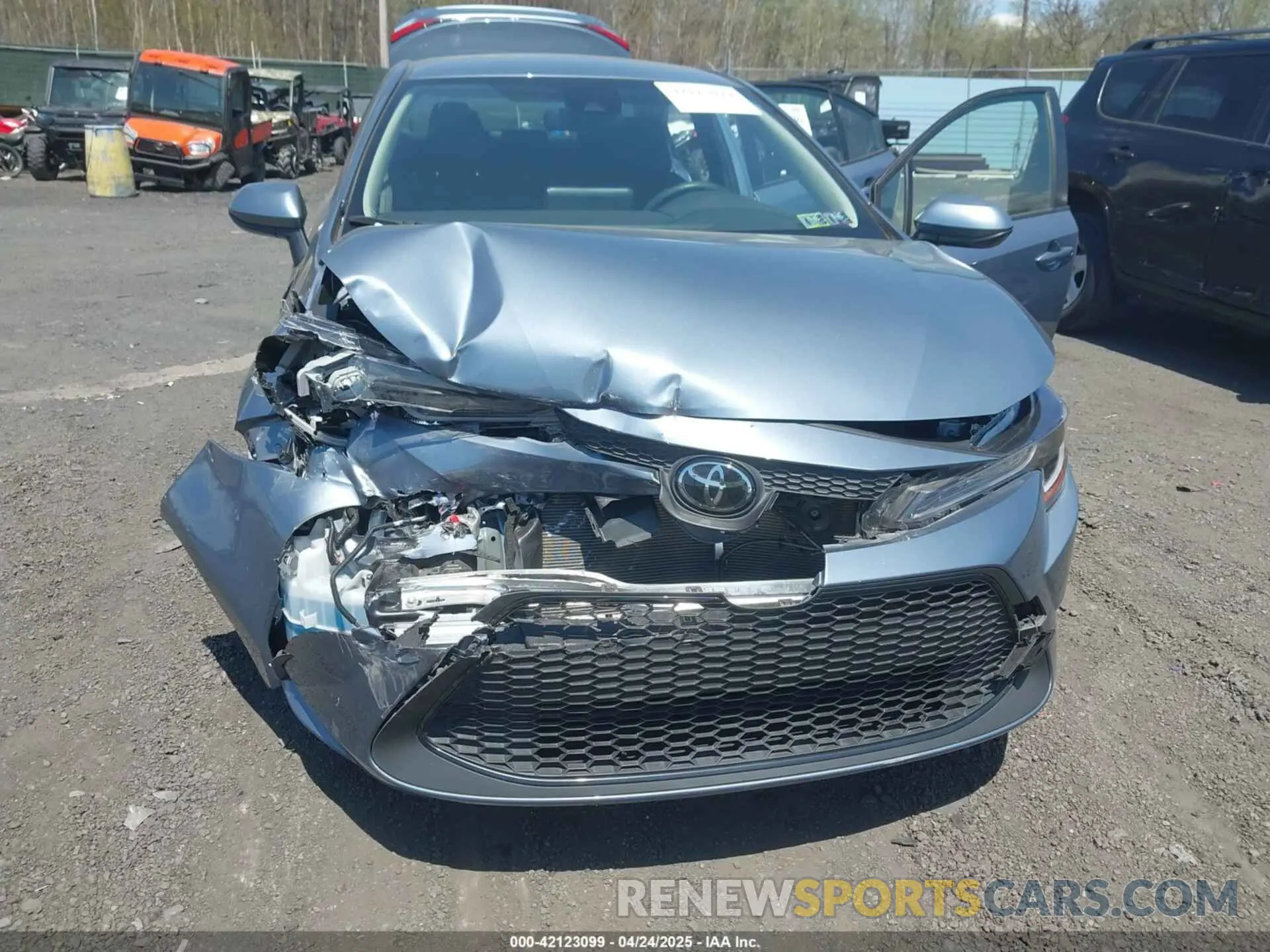 6 fotografías del automóvil dañado JTDEPMAE8N3014799 TOYOTA COROLLA 2022
