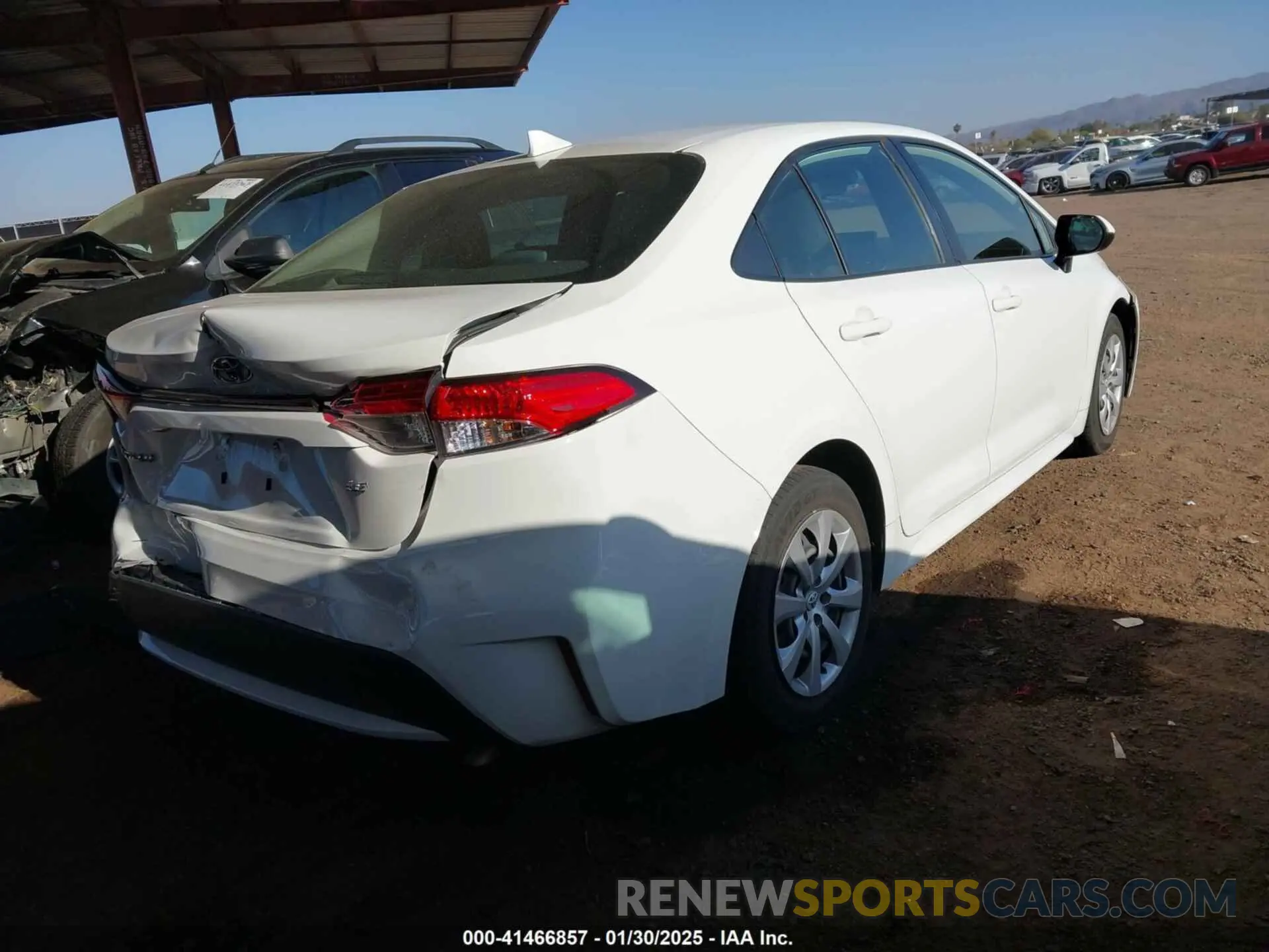 4 fotografías del automóvil dañado JTDEPMAE8N3018853 TOYOTA COROLLA 2022