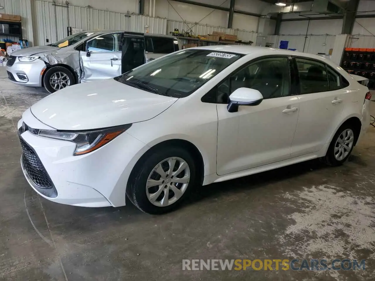 1 fotografías del automóvil dañado JTDEPMAE8N3020313 TOYOTA COROLLA 2022