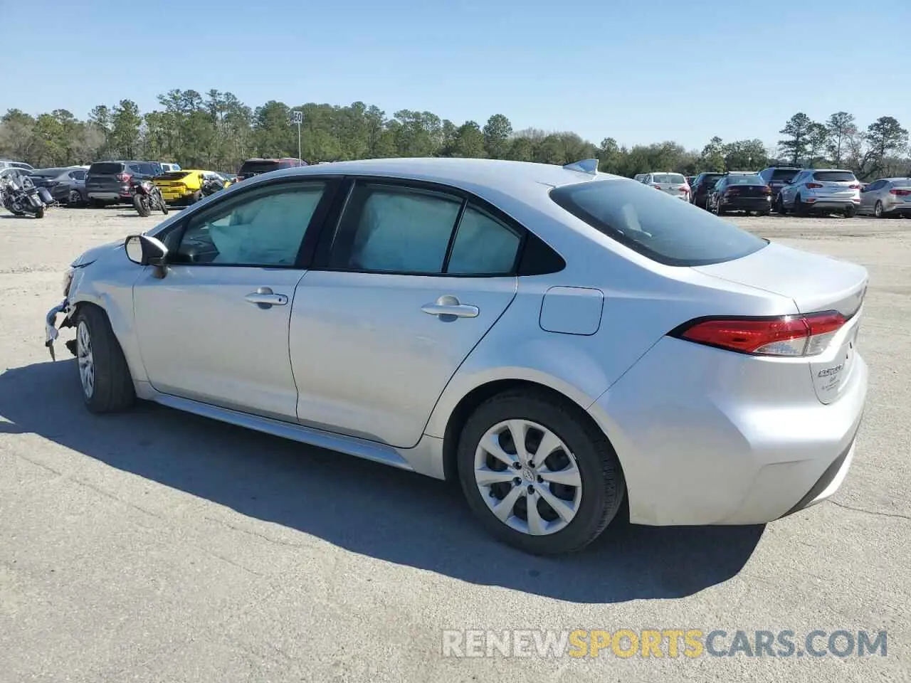 2 fotografías del automóvil dañado JTDEPMAE8N3021803 TOYOTA COROLLA 2022