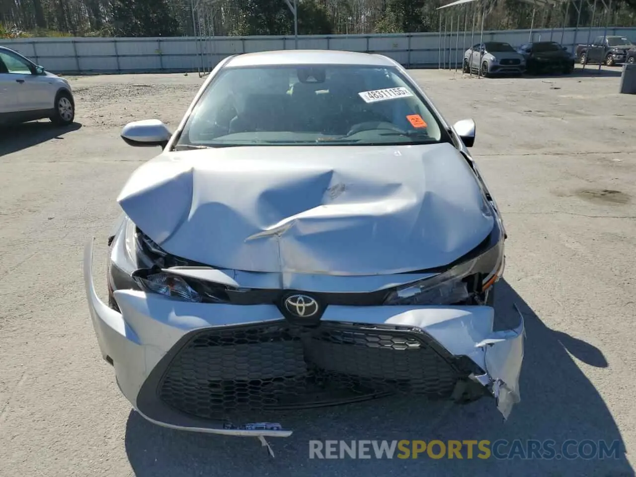5 fotografías del automóvil dañado JTDEPMAE8N3021803 TOYOTA COROLLA 2022